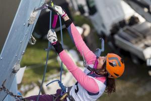 Maja Šuštar, zmagovalka 5. slovensko-hrvaško-srbskega pokala (foto Urban Urbanc)